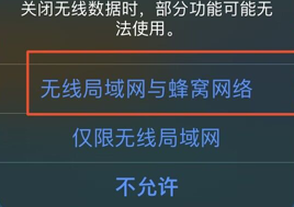允许联网