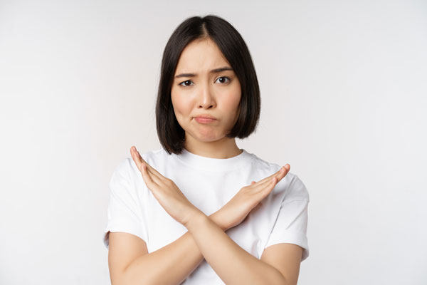 否定朋友